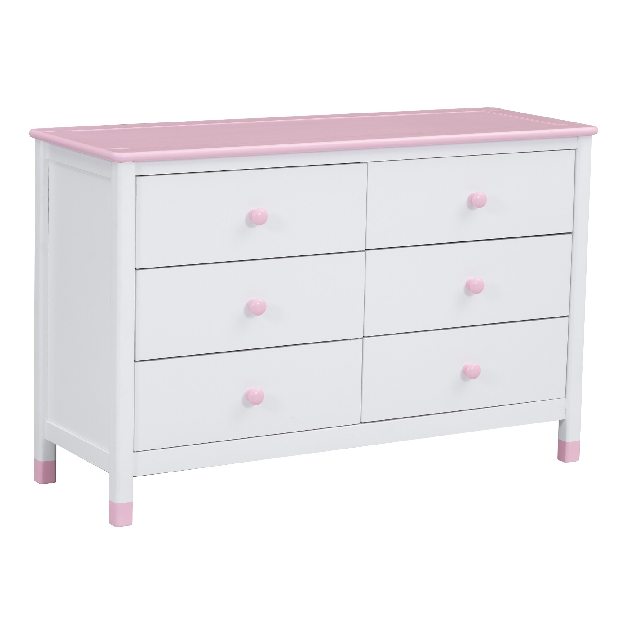 Pink kids dressers discount